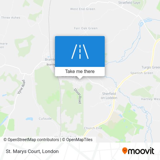 St. Marys Court map