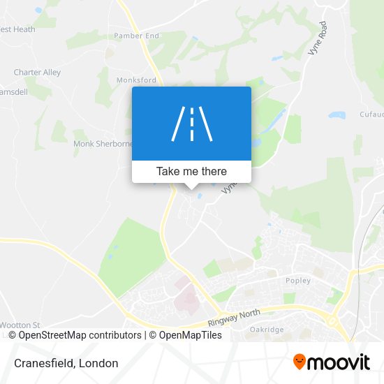 Cranesfield map