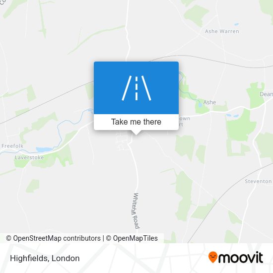 Highfields map