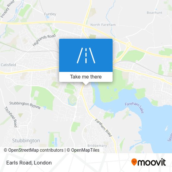 Earls Road map