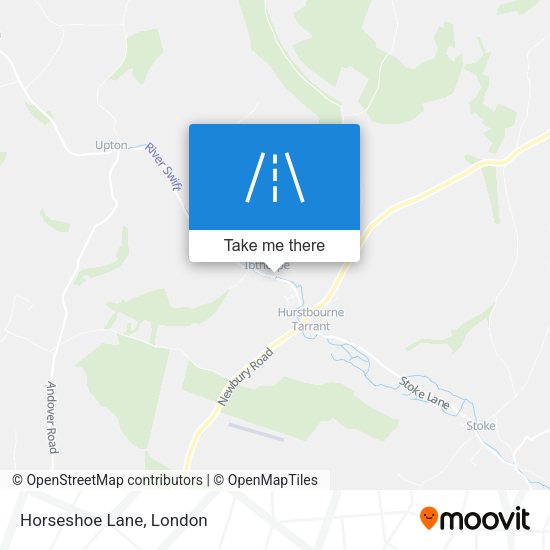 Horseshoe Lane map
