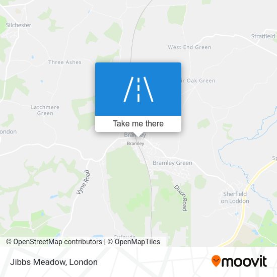 Jibbs Meadow map
