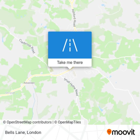 Bells Lane map