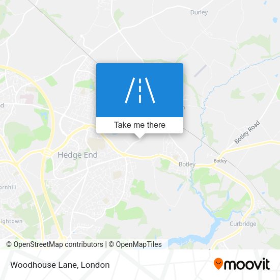 Woodhouse Lane map