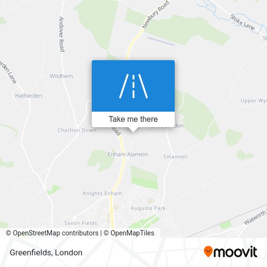 Greenfields map