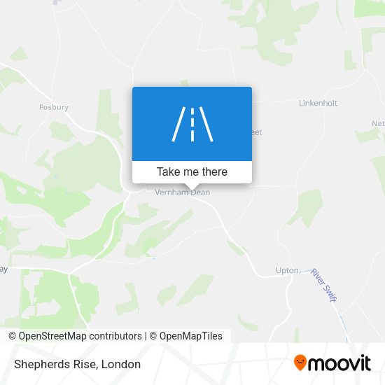 Shepherds Rise map