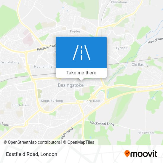 Eastfield Road map