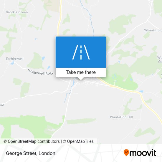 George Street map