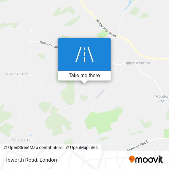 Ibworth Road map