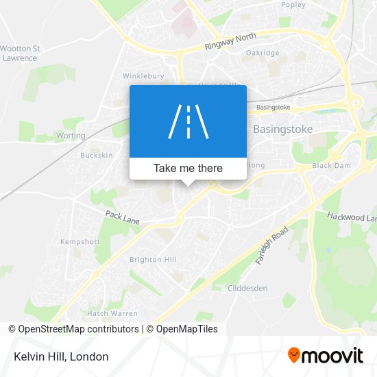 Kelvin Hill map