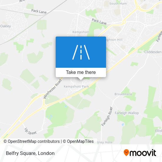 Belfry Square map