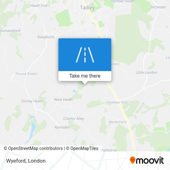 Wyeford map