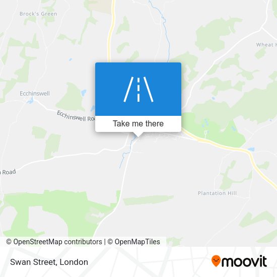 Swan Street map