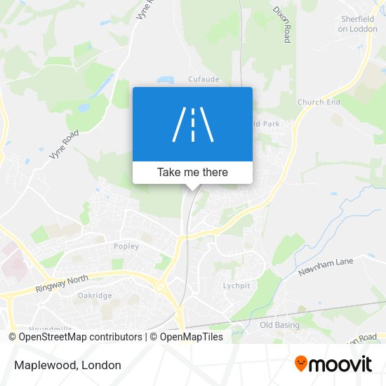 Maplewood map