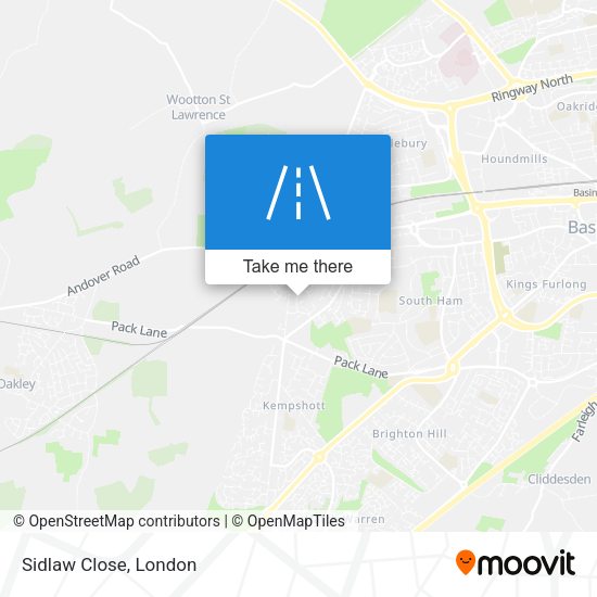Sidlaw Close map