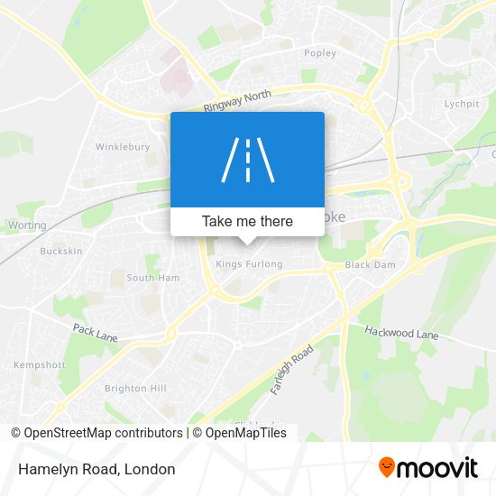 Hamelyn Road map