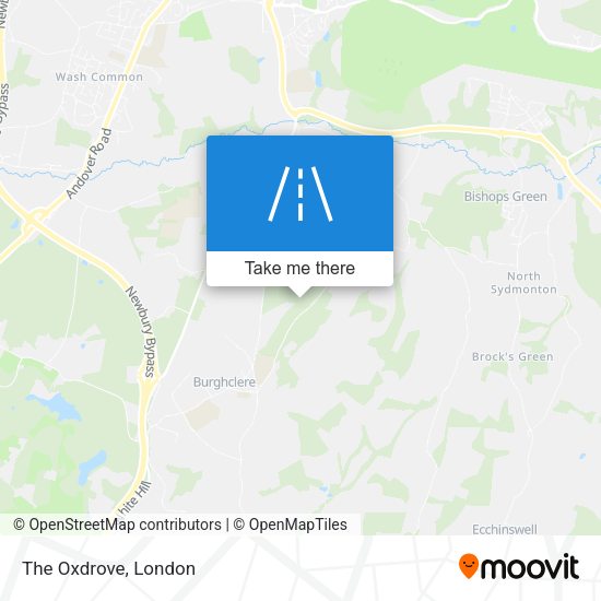 The Oxdrove map