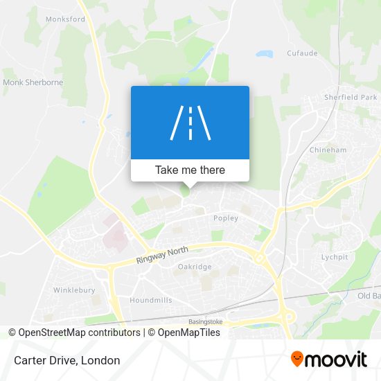 Carter Drive map
