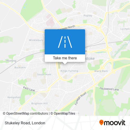 Stukeley Road map