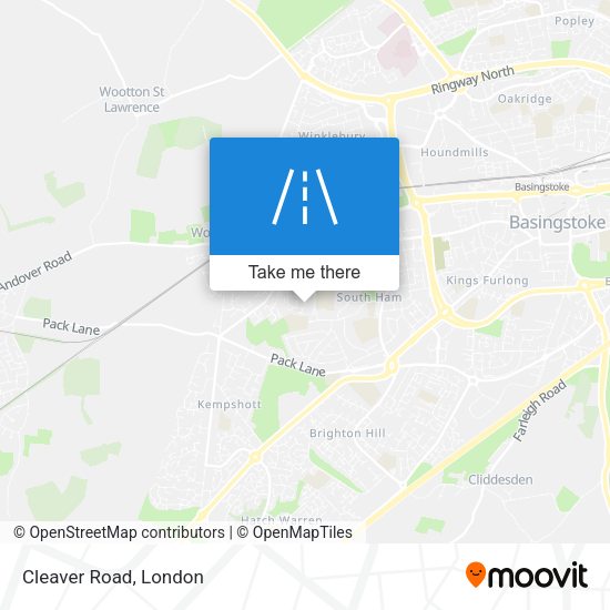 Cleaver Road map