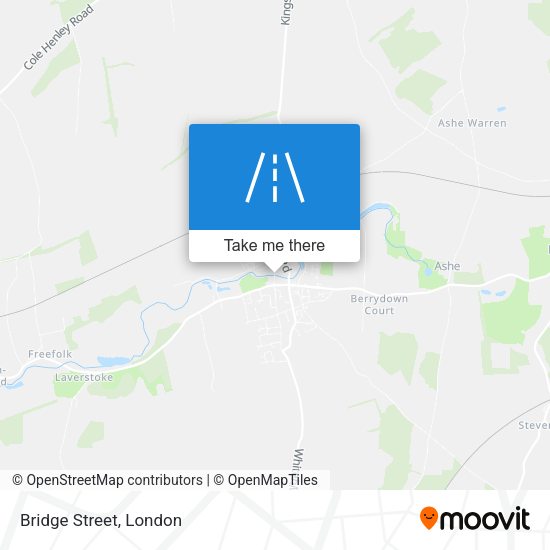 Bridge Street map