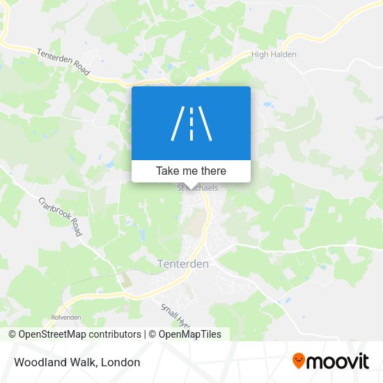 Woodland Walk map