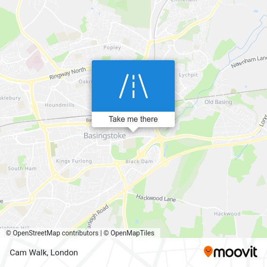 Cam Walk map