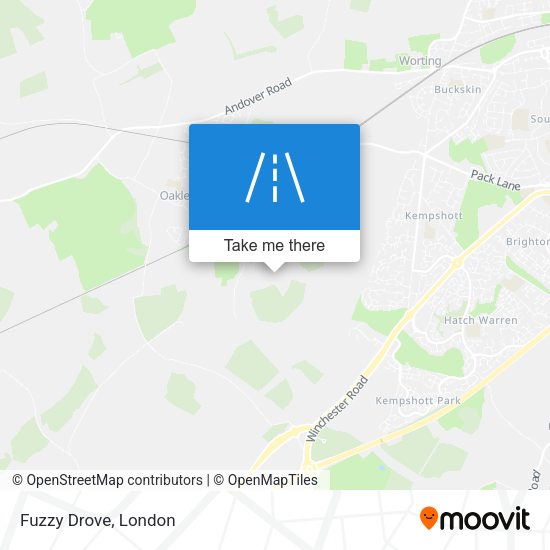 Fuzzy Drove map