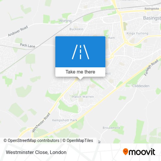 Westminster Close map