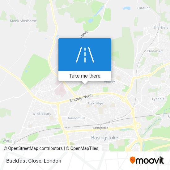 Buckfast Close map