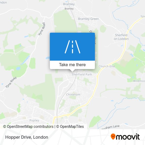Hopper Drive map