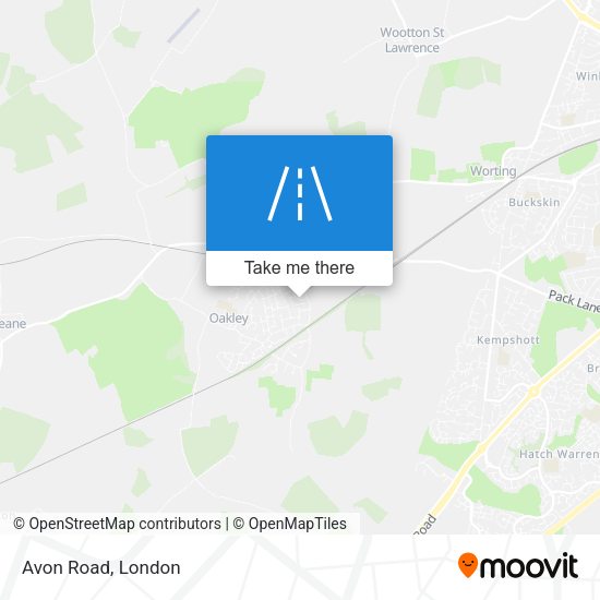 Avon Road map
