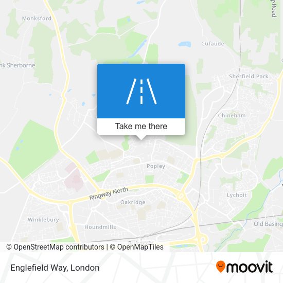 Englefield Way map