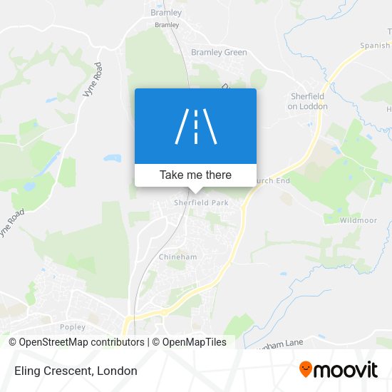 Eling Crescent map