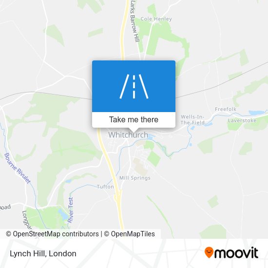 Lynch Hill map