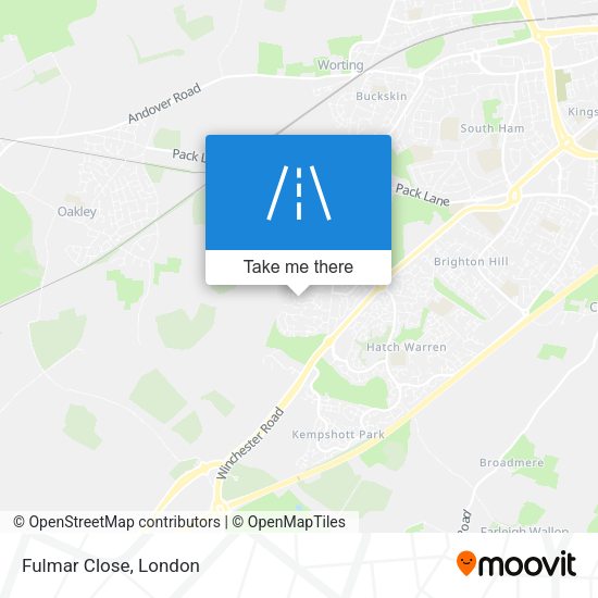 Fulmar Close map