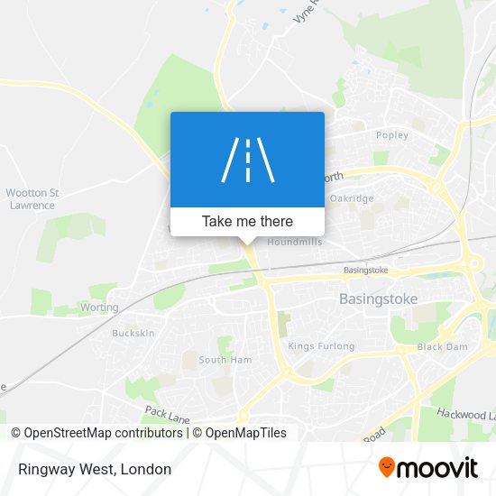 Ringway West map