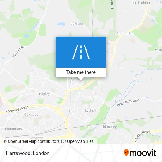 Hartswood map