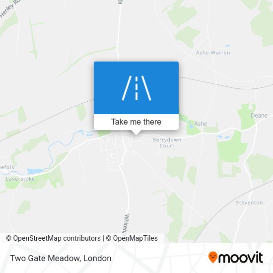 Two Gate Meadow map