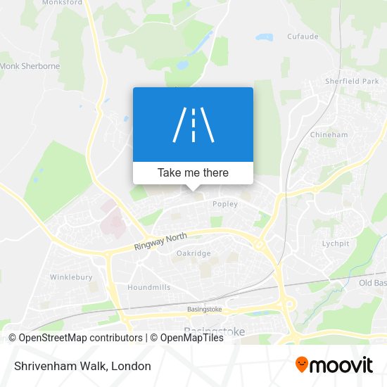 Shrivenham Walk map