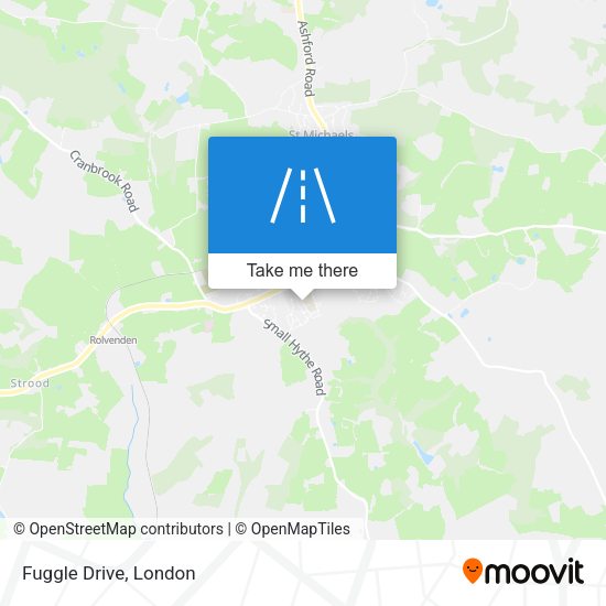 Fuggle Drive map