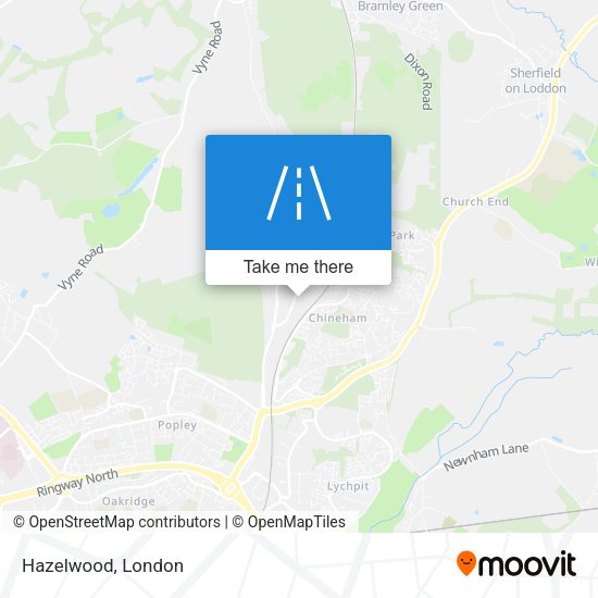 Hazelwood map