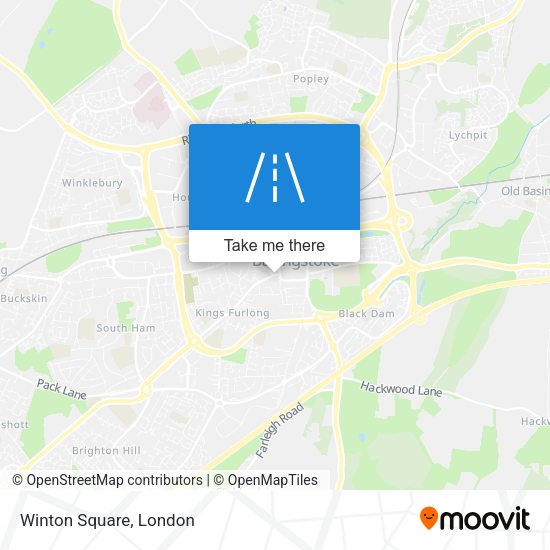Winton Square map