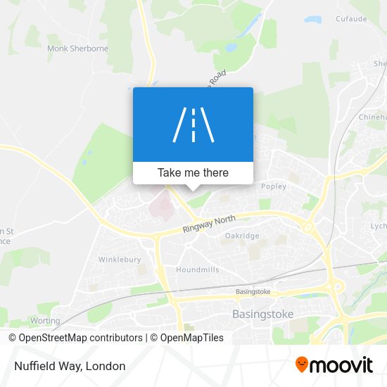 Nuffield Way map