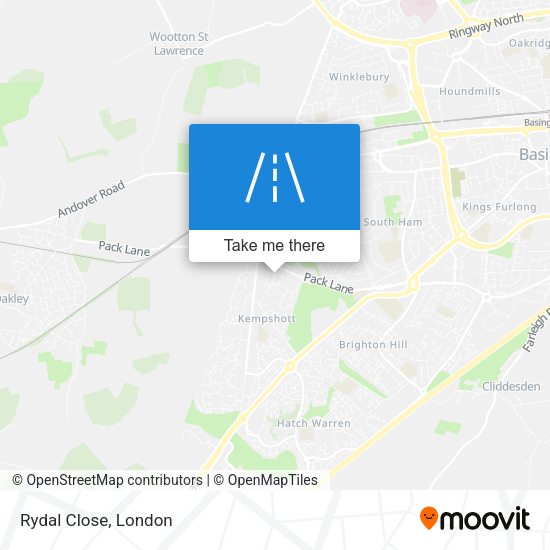 Rydal Close map