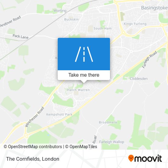 The Cornfields map