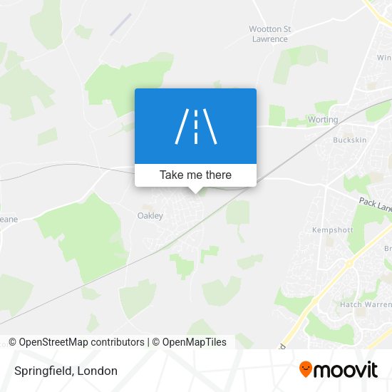 Springfield map