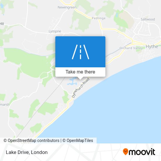 Lake Drive map