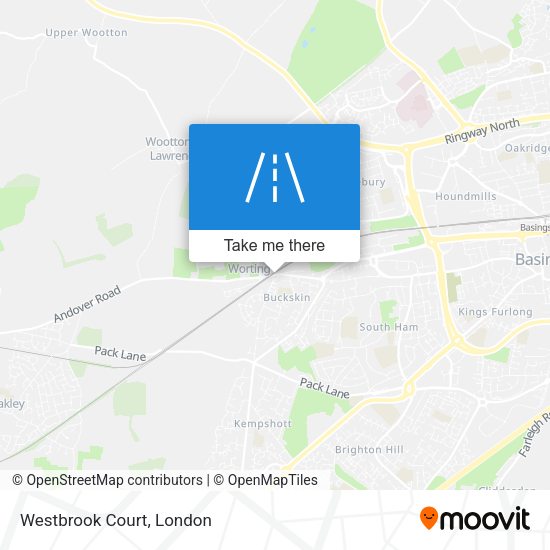 Westbrook Court map