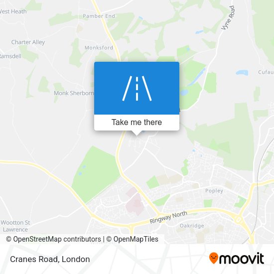 Cranes Road map